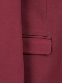 Relaxed Slim Fit Monarch Dark Red Blazer 62