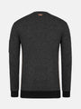 Phonix Crewneck Black Sweater 6XL