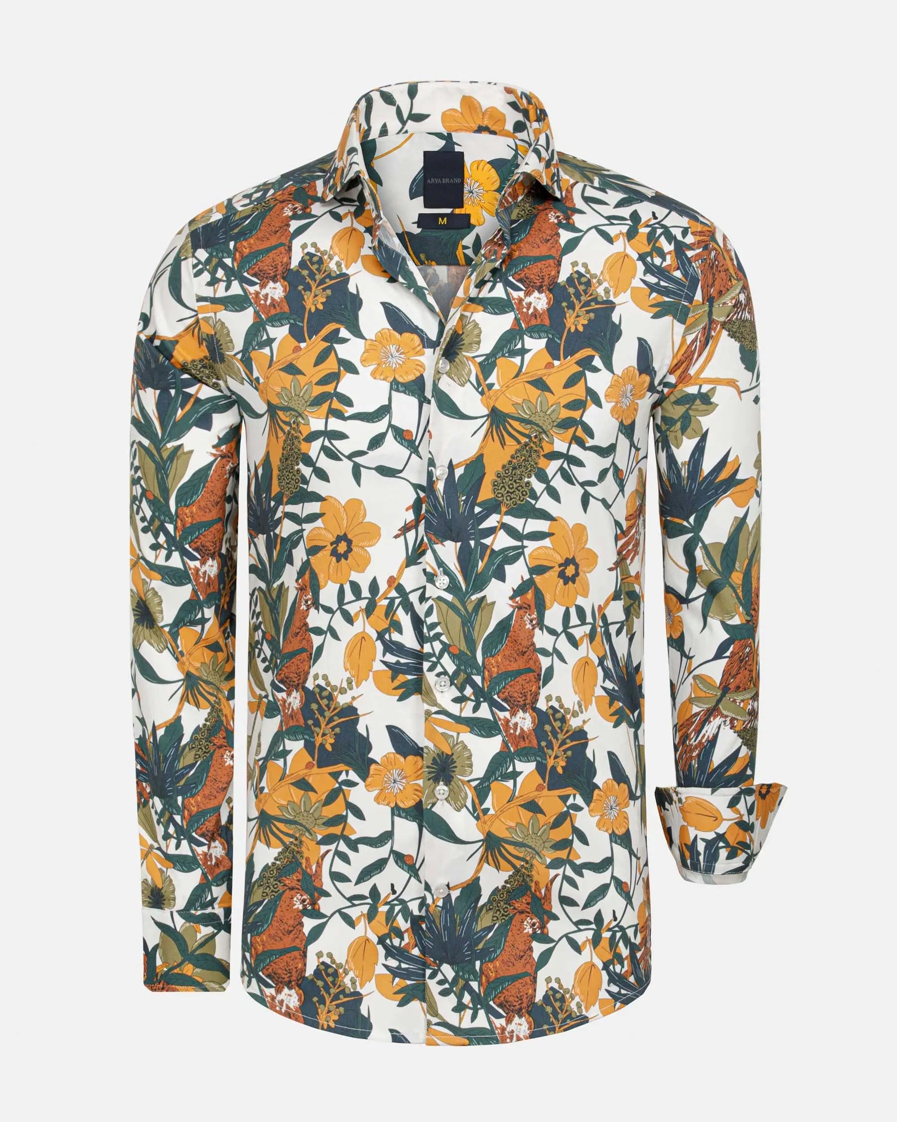 Porto White Yellow Shirt 6XL
