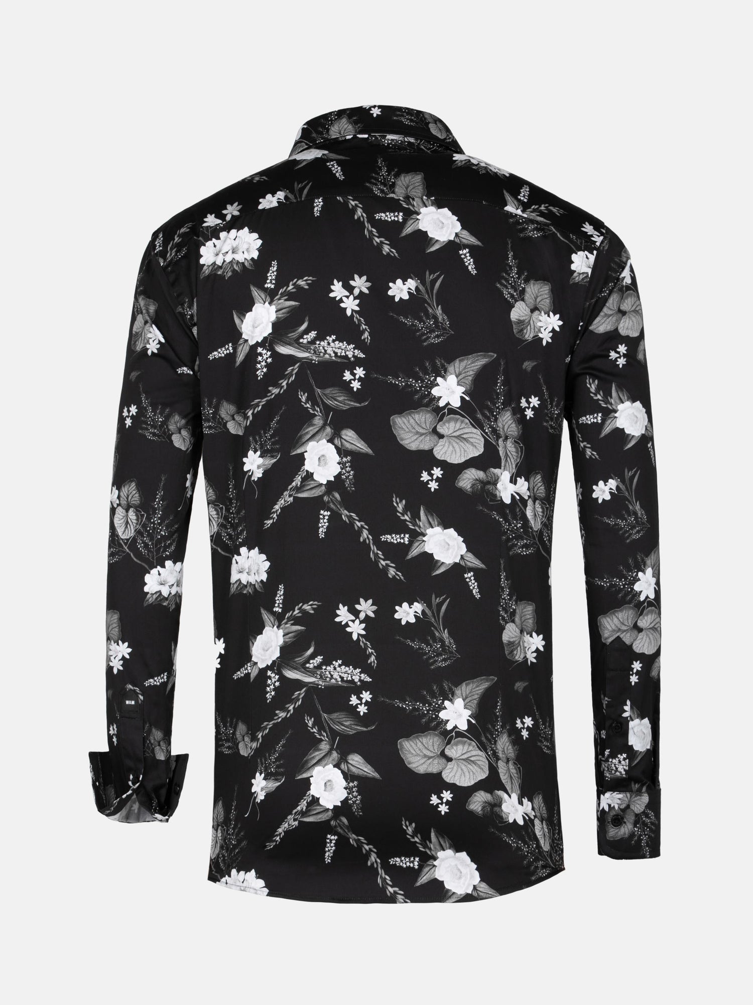 Astoria Floral Black Long Sleeve Shirt 6XL