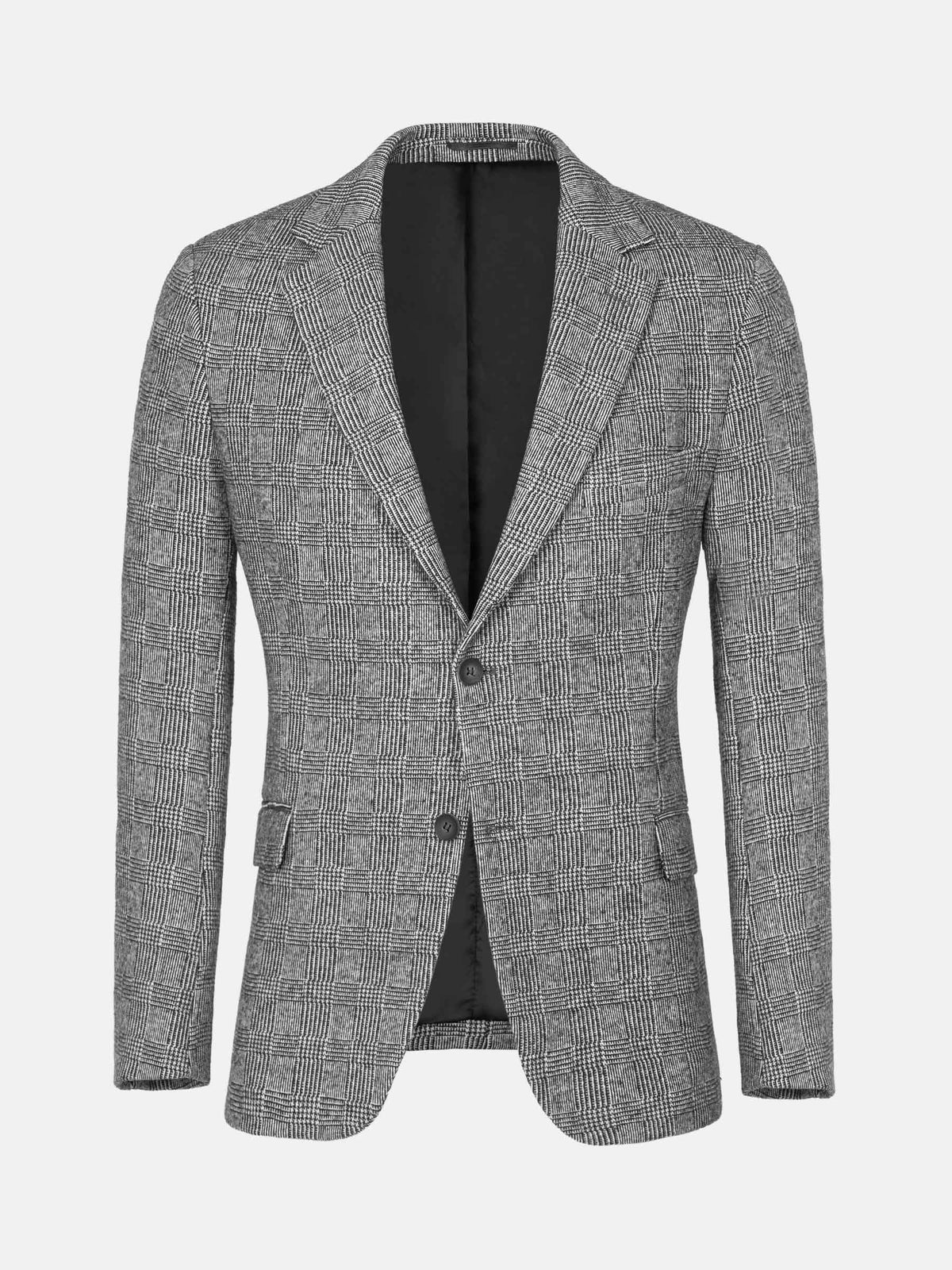 Martin Glen plaid Blk White Blazer 60