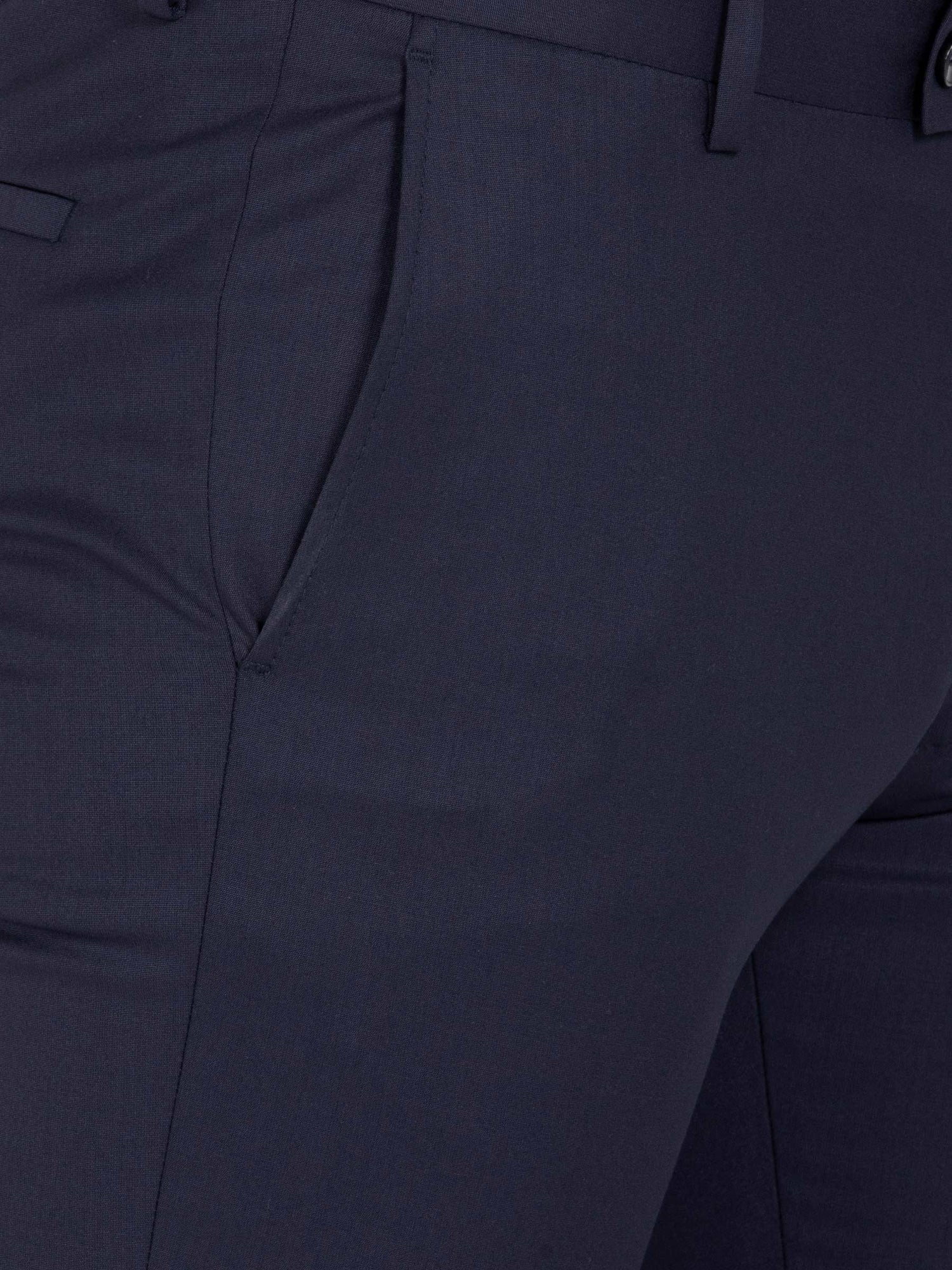 Scotsville Slim Fit Dark Navy Suit Pants 60