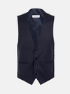 Scotsville Slim Fit Dark Navy Suit Waistcoat 60