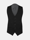 Red Wood Glen Check Dark Red Blk Waistcoats 60