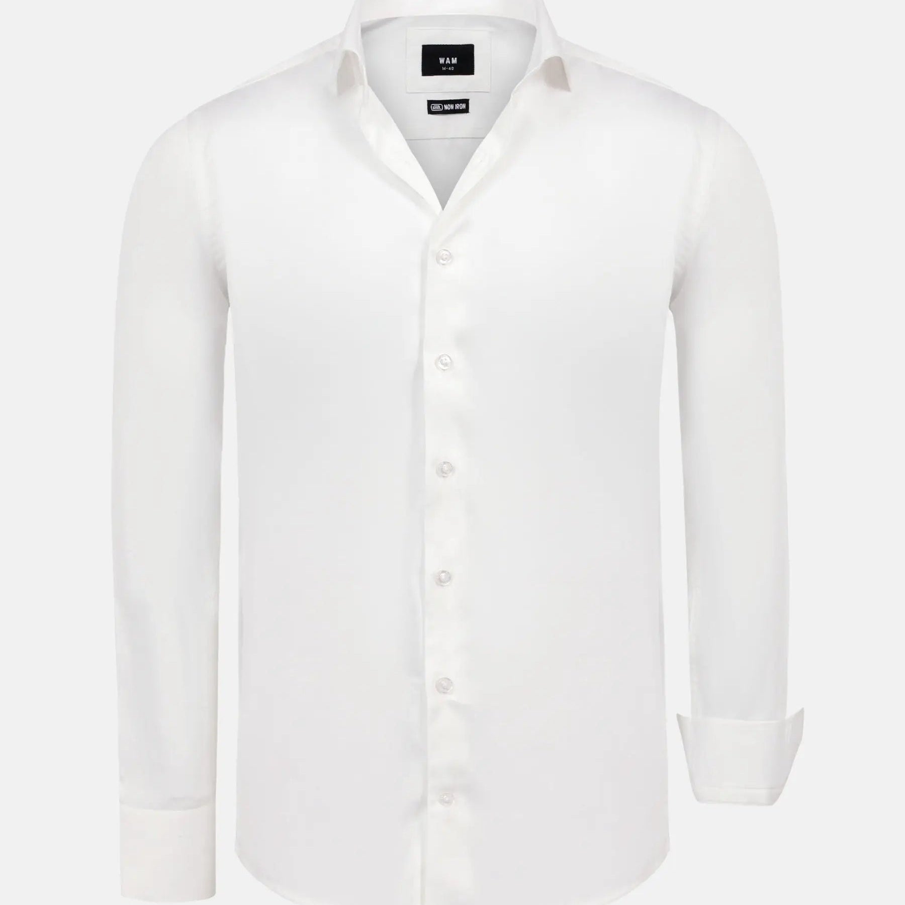 William White Slim Fit Mena Cotton Shirt 6XL