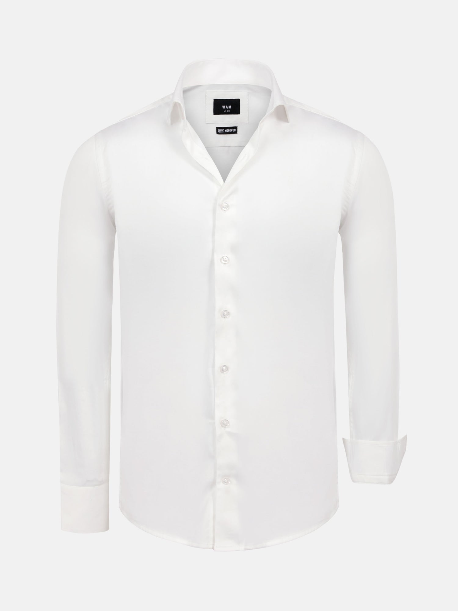 William White Slim Fit Mena Cotton Shirt 6XL