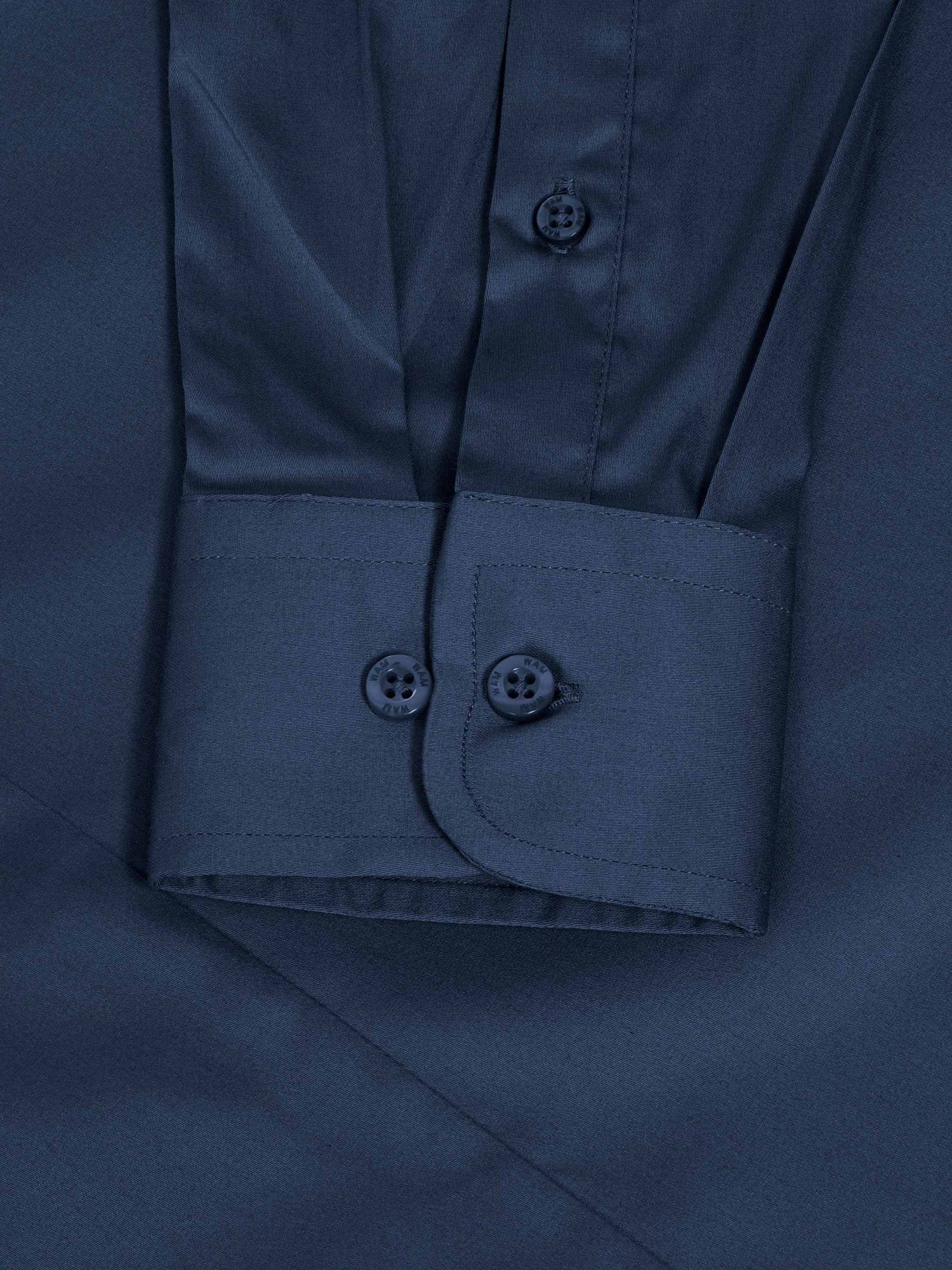 William Navy Slim Fit Mena Cotton Shirt 6XL