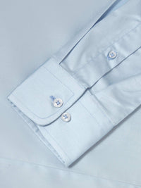 William Blue Slim Fit Mena Cotton Shirt 6XL