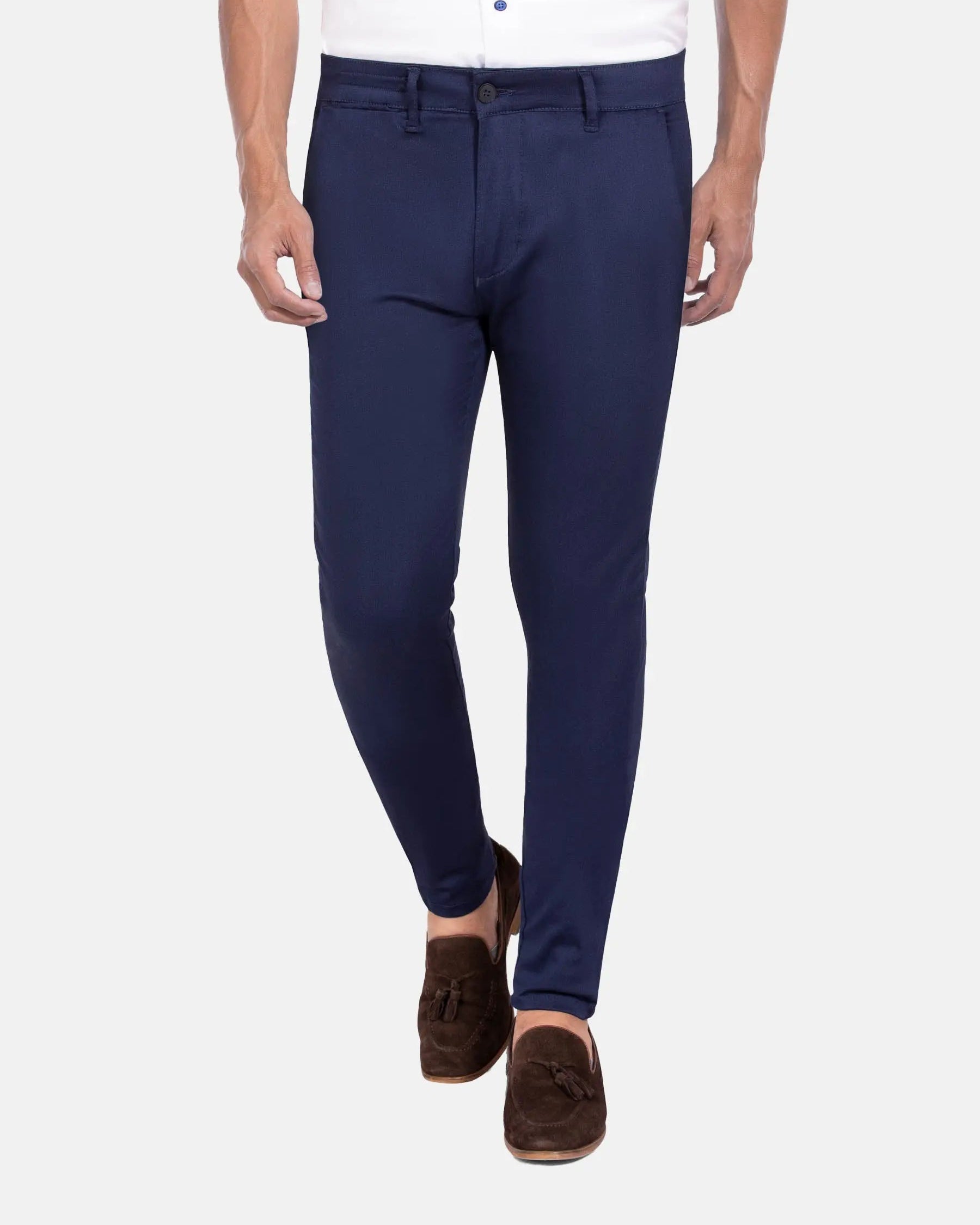 Scarlet Slim Fit Navy Chino 38-30