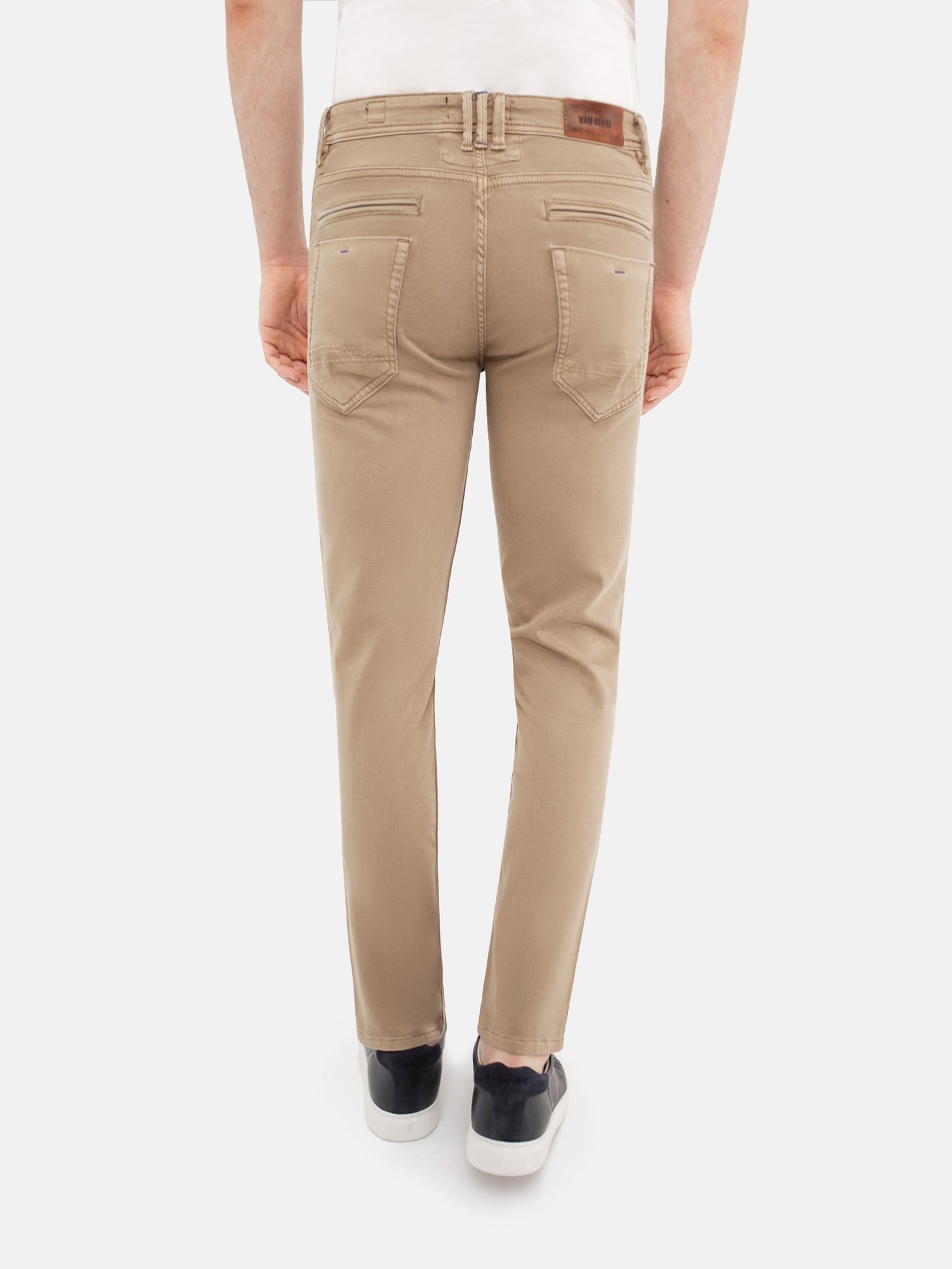 Sahara Button Closure Light Beige Jeans 40-32