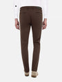 Thor Mini Pattern Check Brown Chino 40-32
