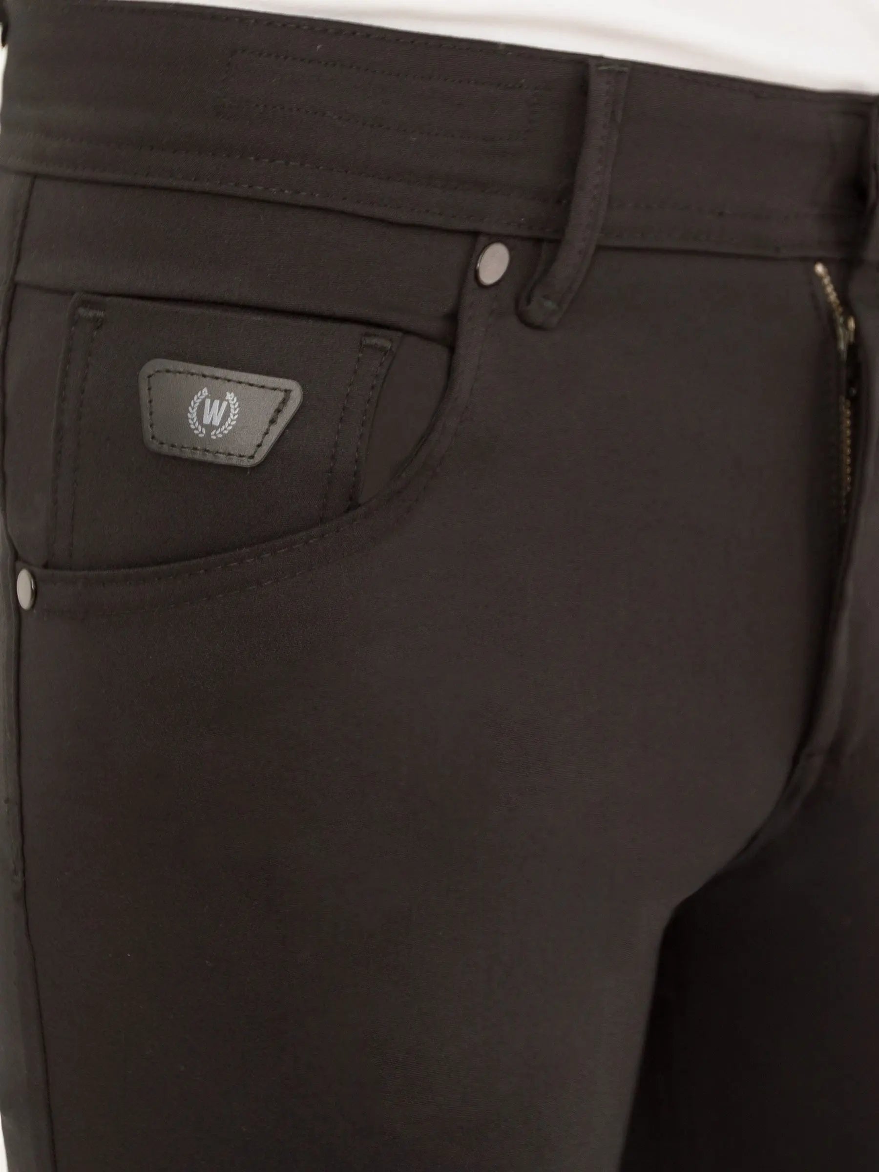 Ricky Slim Fit Blk Jeans 40-32