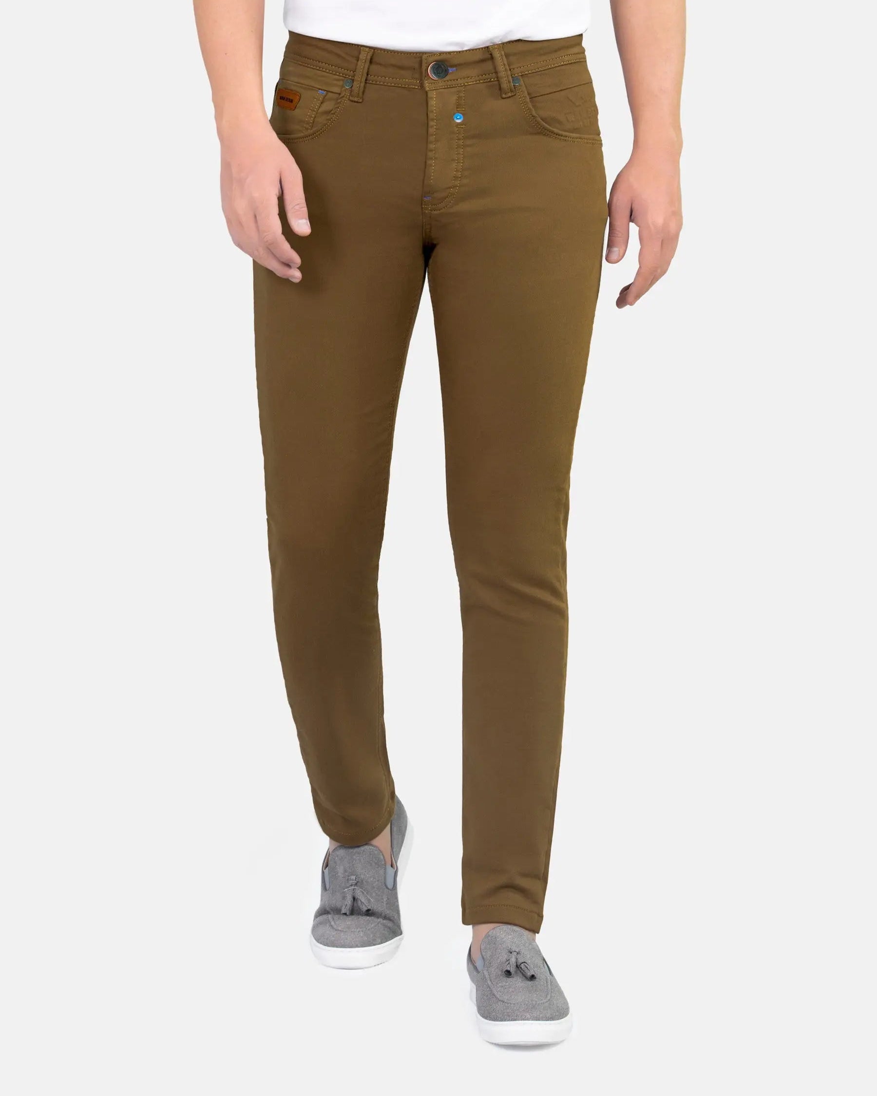 Serengeti stretchy Slim fit Dark Beige Jeans 40-32