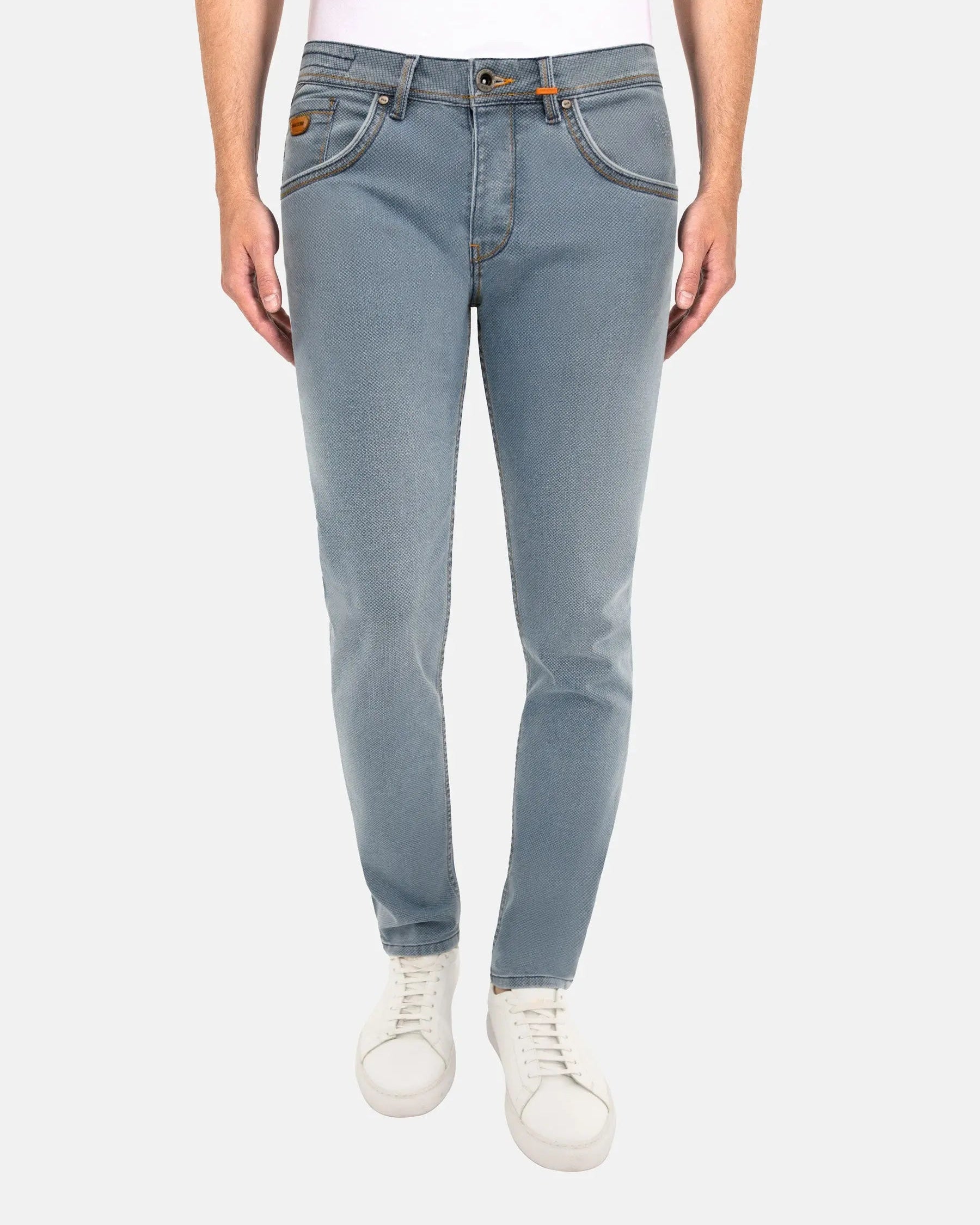 Luna Mini Check Slim Fit Blue jeans 38-32