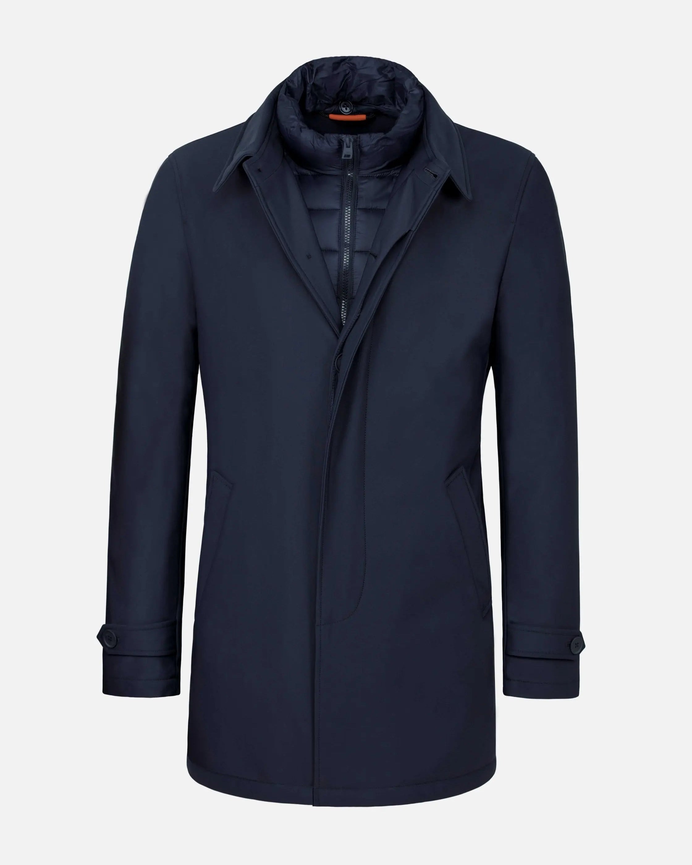 The Hunter Navy Winter Jacket WAM DENIM