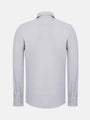 Stefano Light Grey Non Iron Business Shirt 6XL