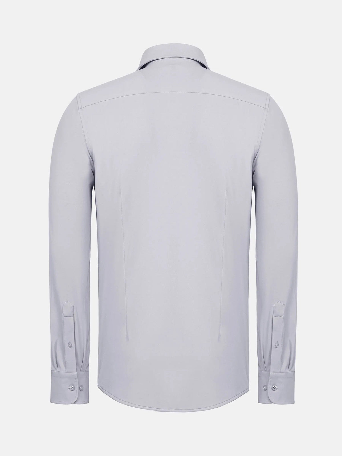 Stefano Light Grey Non Iron Business Shirt 6XL