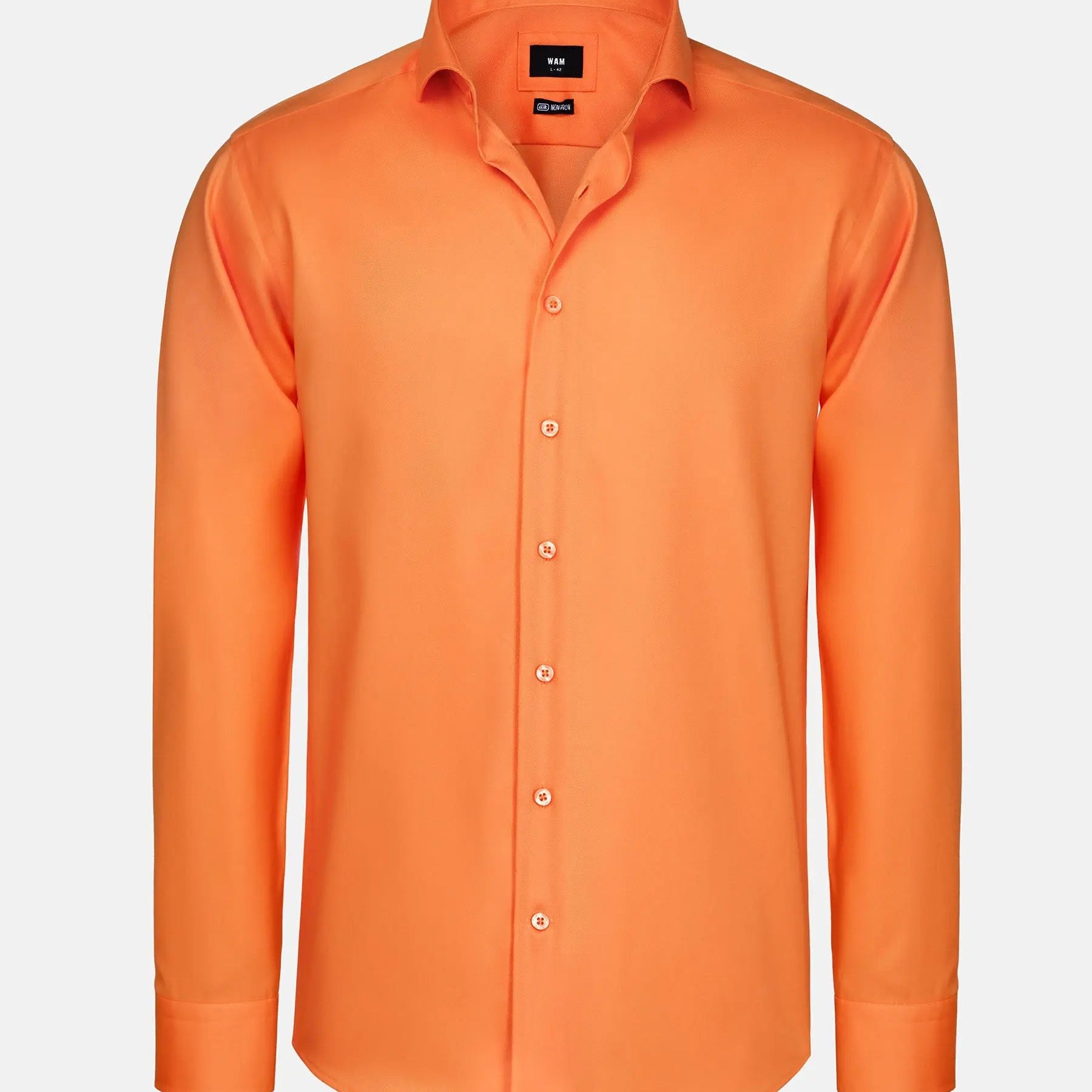 The Burgos Orange Shirt Wam Denim