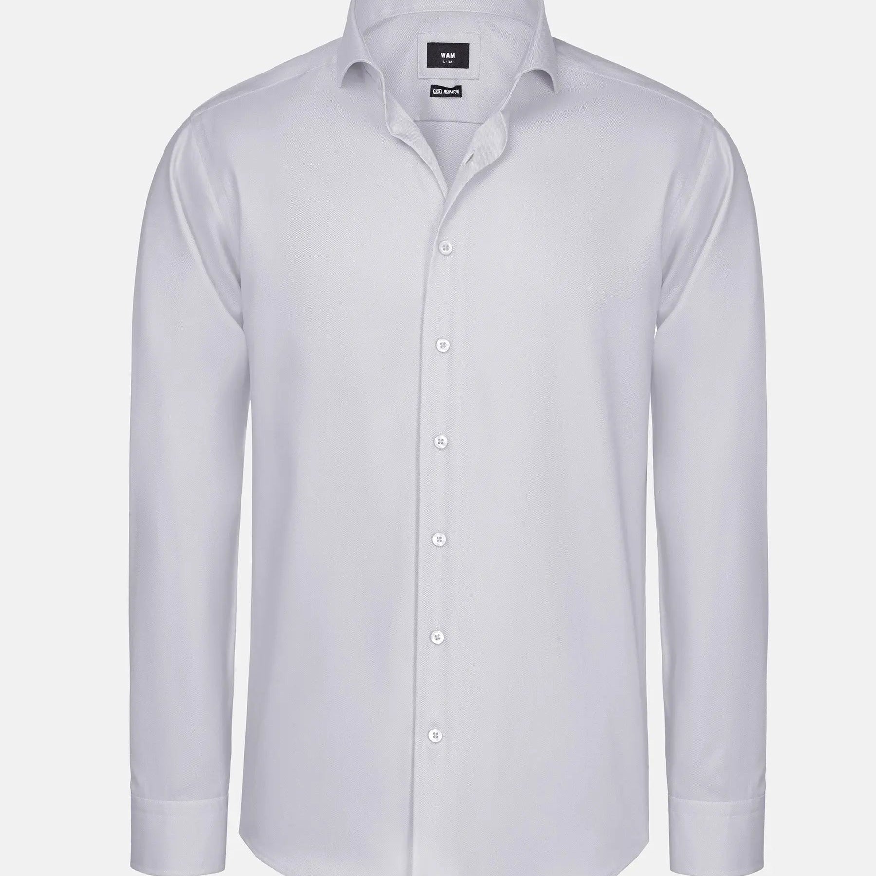 The Burgos Light Grey Shirt Wam Denim
