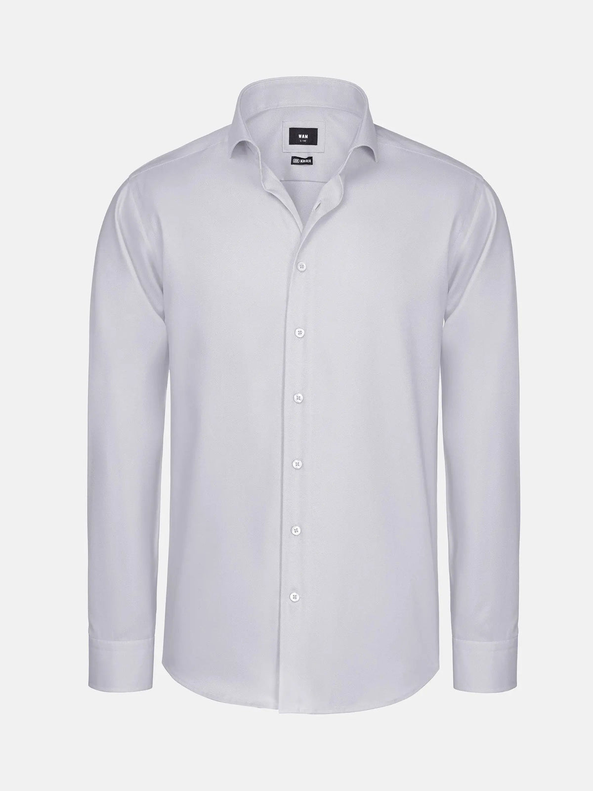 The Burgos Light Grey Shirt Wam Denim