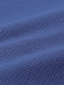 Henry Pique Knit Blue Polo 6XL