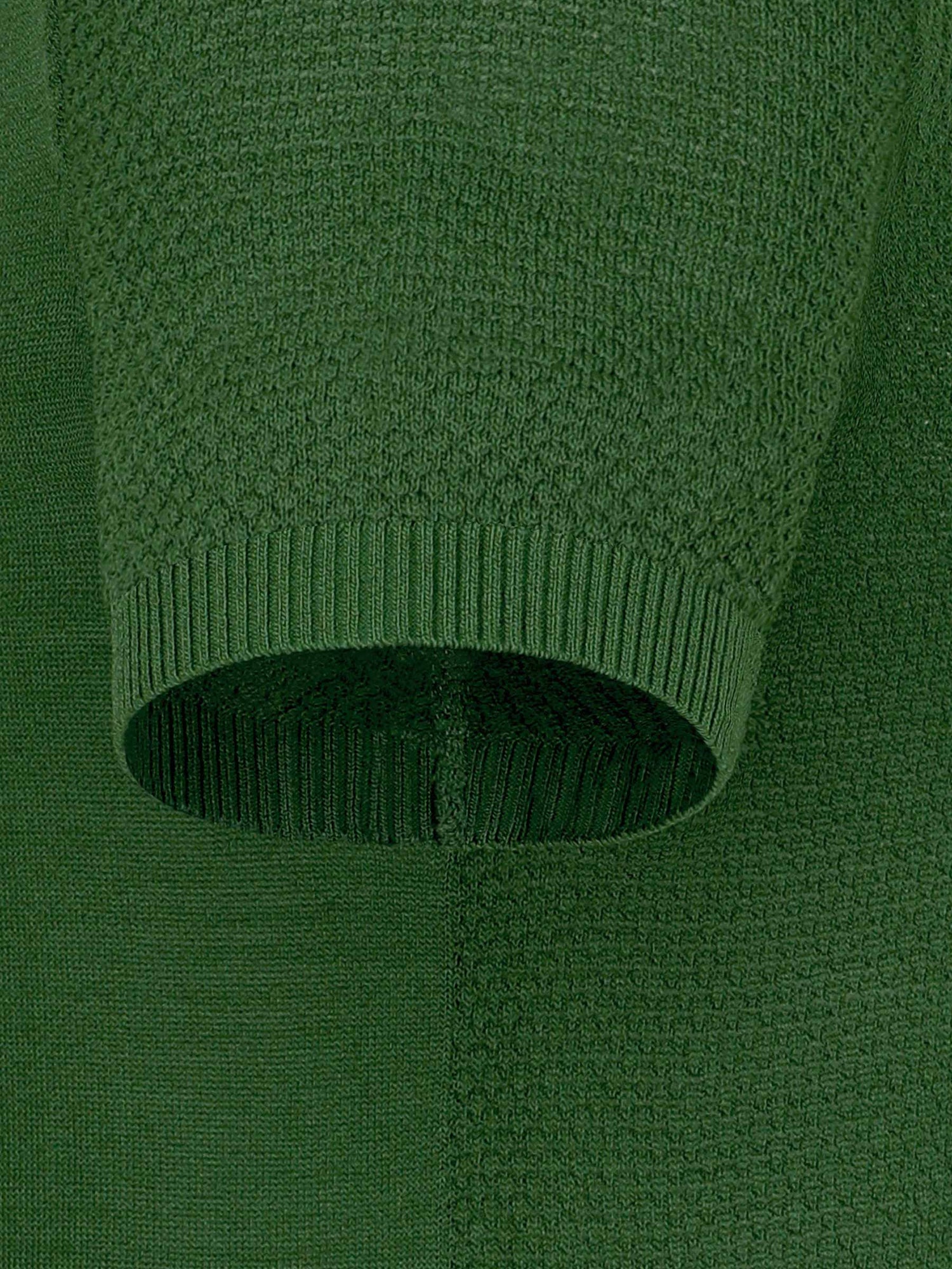 Lucas Pique Knit Green T-Shirt 6XL