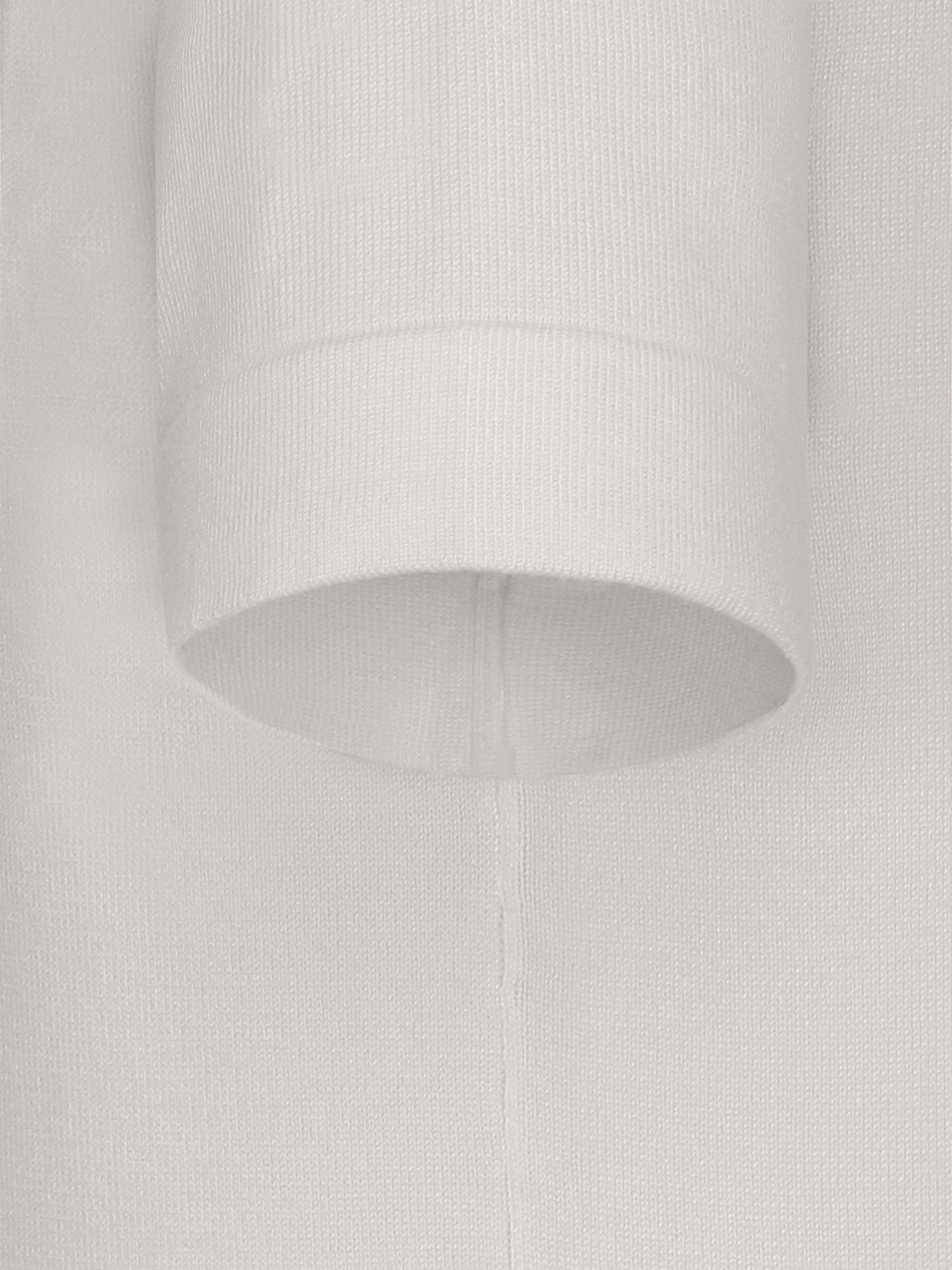 James Full Button-Down White Polo 6XL