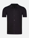 James Full Button-Down Black Polo 6XL