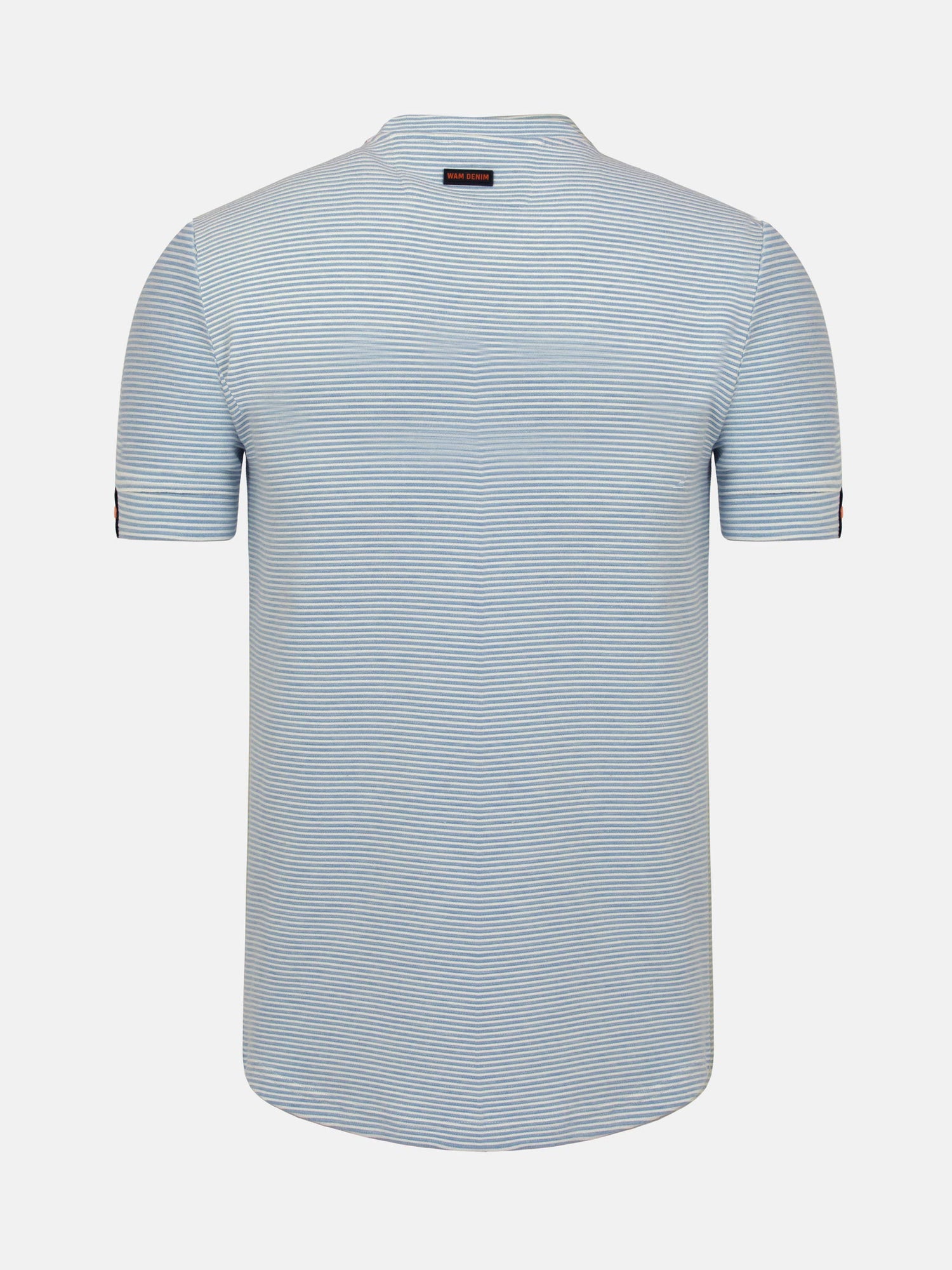 Rocky Slim Fit Stretched Blue T-shirt 6XL