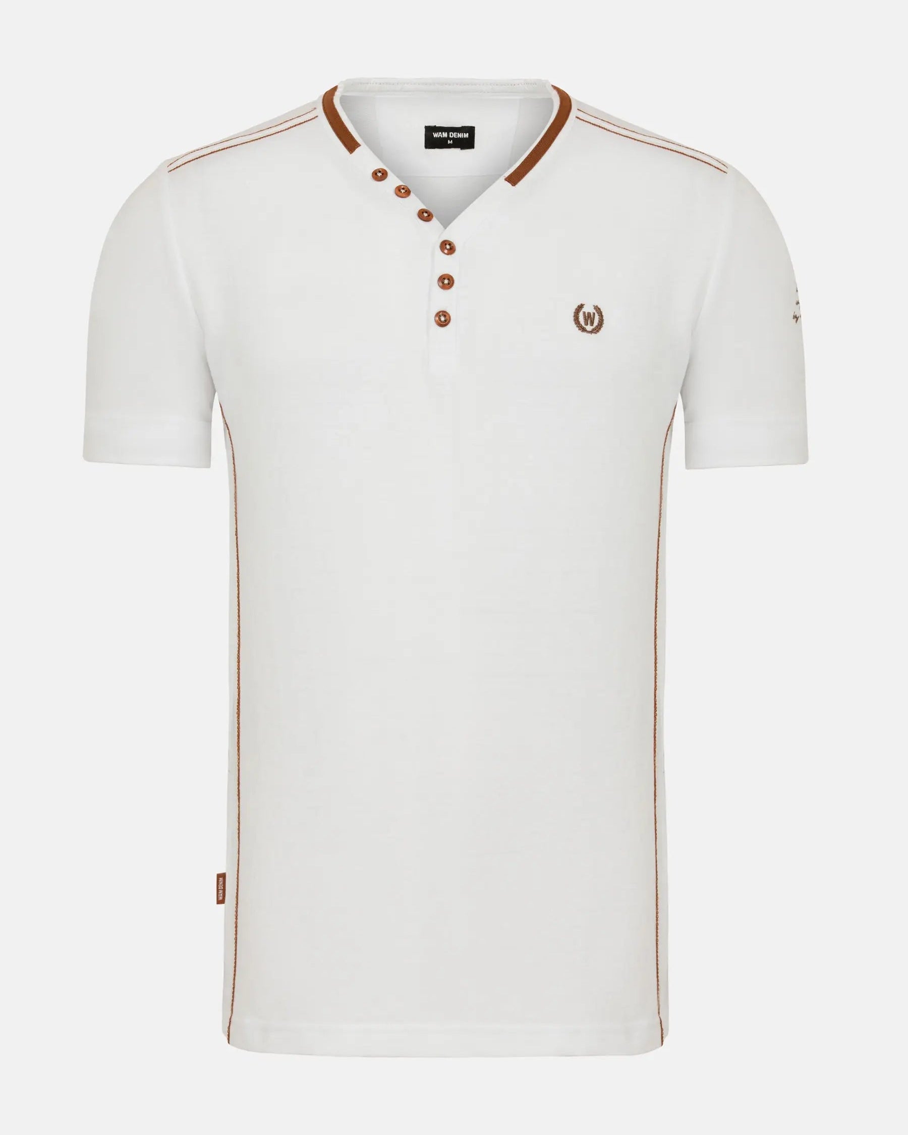 Morpheus Slim Fit Stretched White T-shirt 6XL