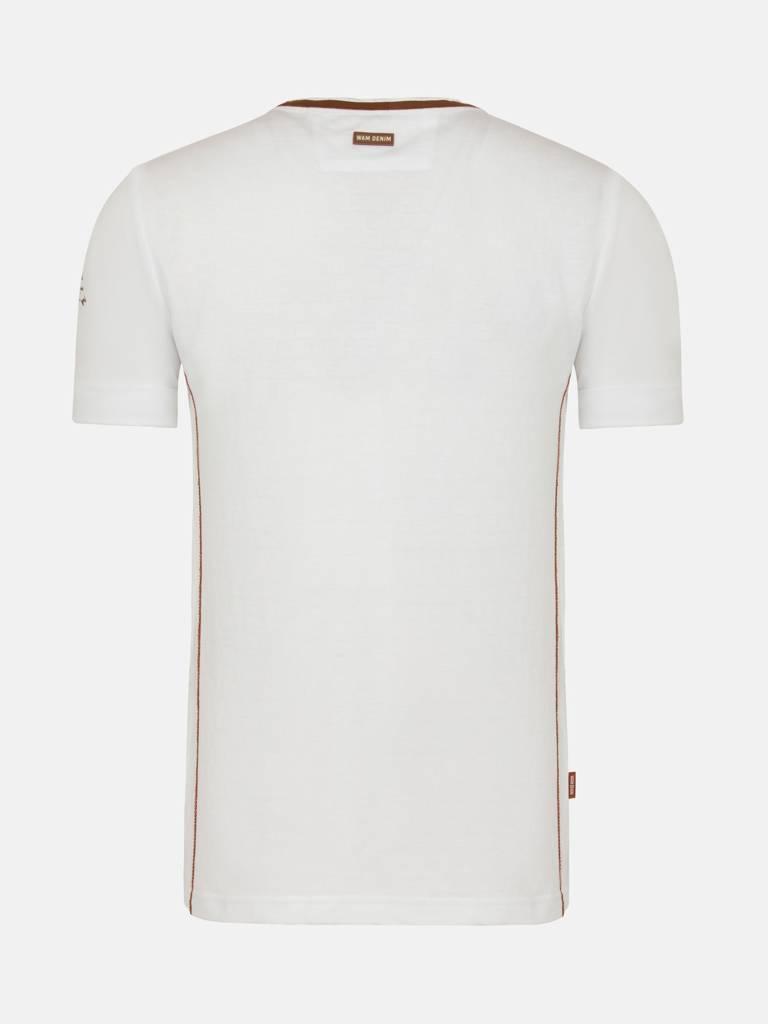 Morpheus Slim Fit Stretched White T-shirt 6XL