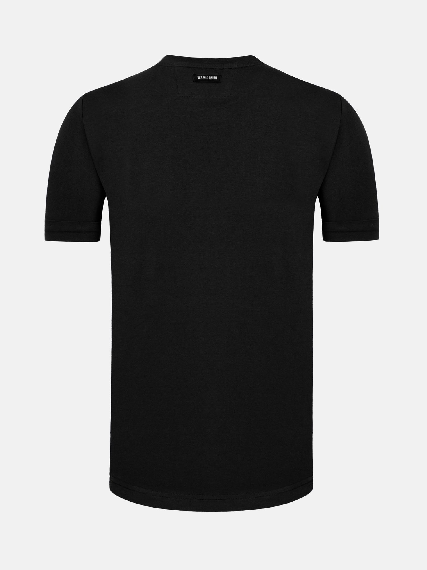 Khaza Slim Fit Black T-Shirt 6XL