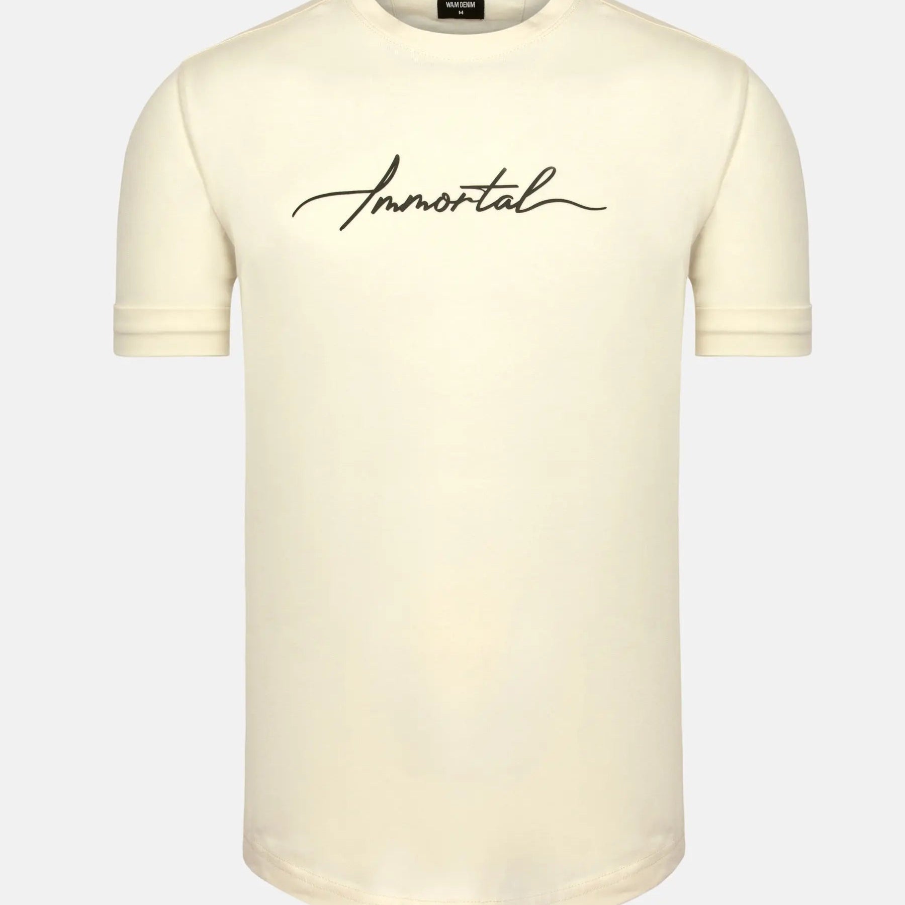 Khaza Slim Fit Off White T-Shirt 6XL