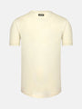 Khaza Slim Fit Off White T-Shirt 6XL