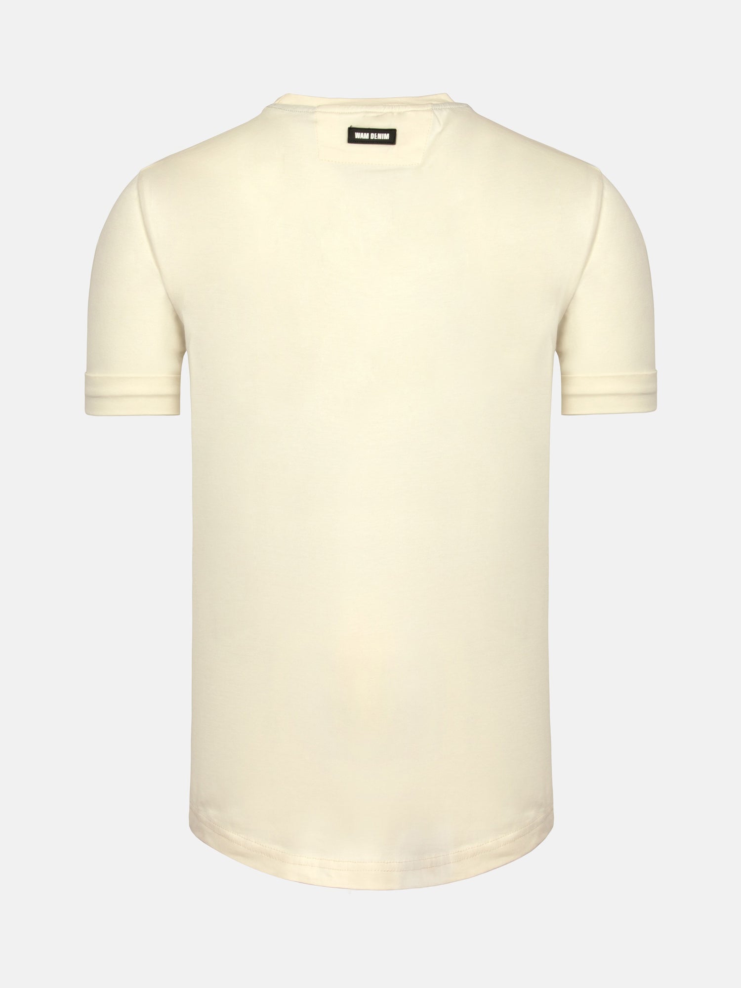 Khaza Slim Fit Off White T-Shirt 6XL