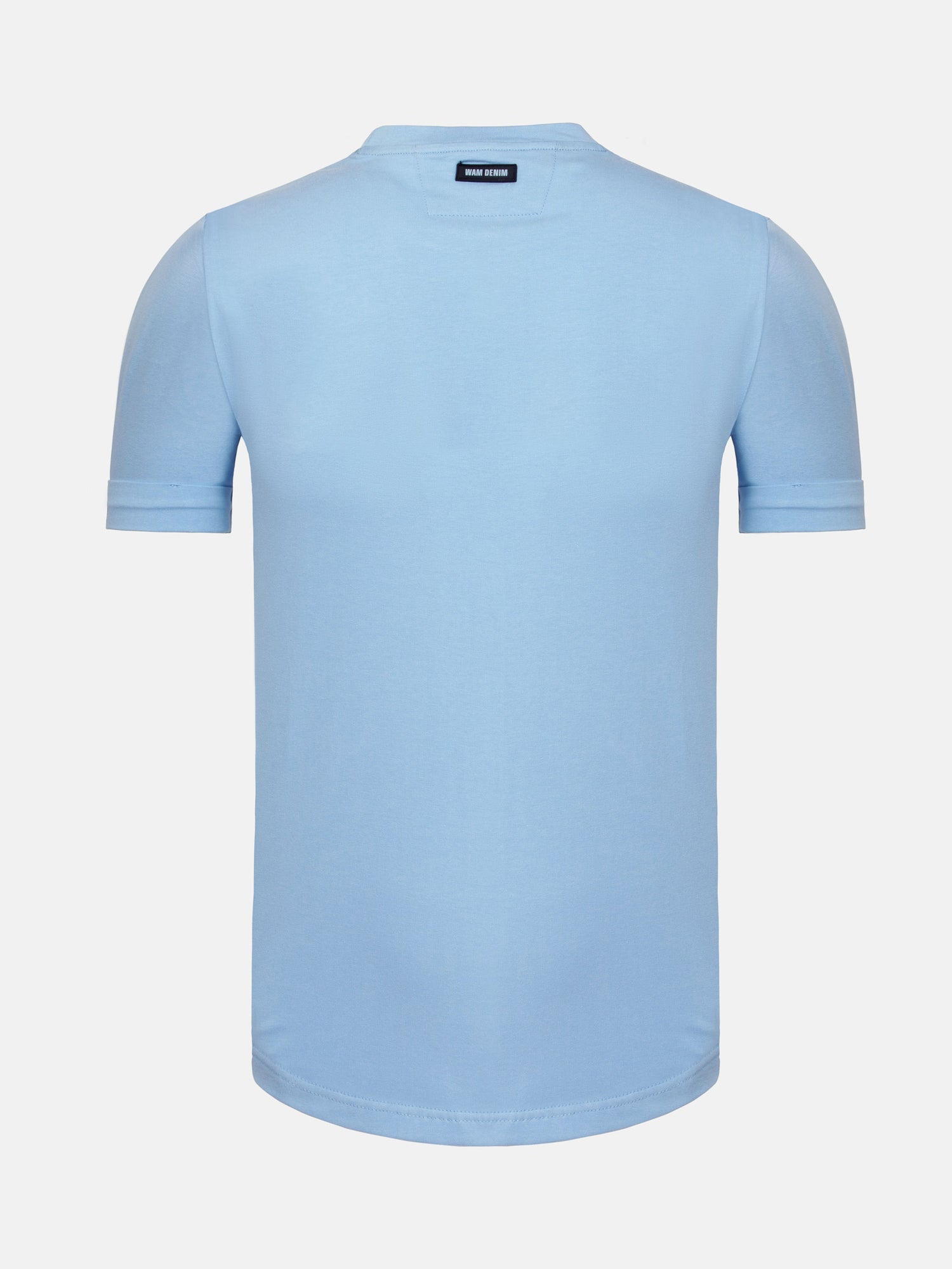 Khaza Slim Fit Blue T-Shirt 6XL