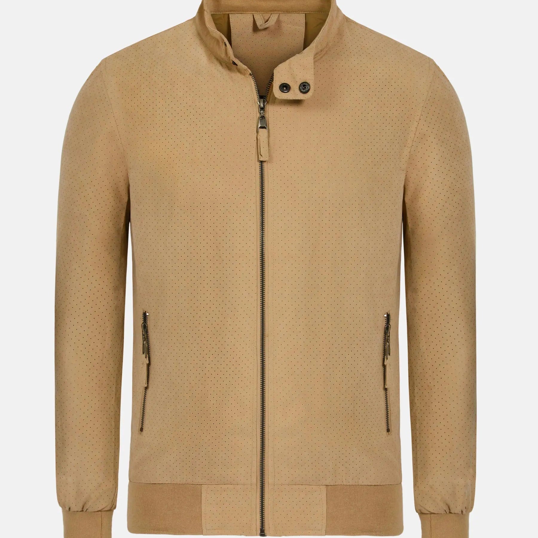 Parker Crew Neck Brown Summer Jacket 6XL