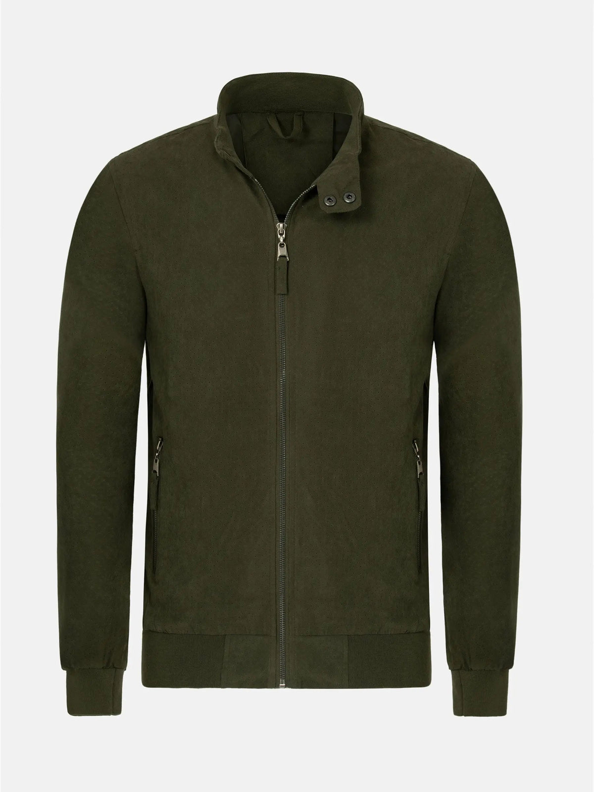 Parker Crew Neck Green Summer Jacket 6XL