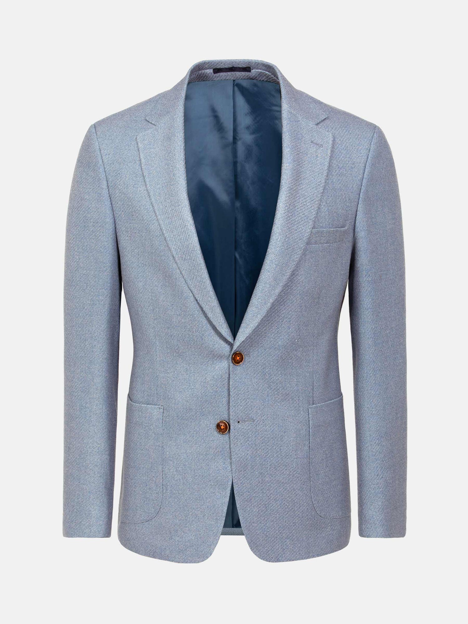 Zeta Single breasted Blue Blazer 60