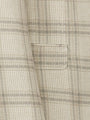 Nico Single breasted Check Beige Blazer 60