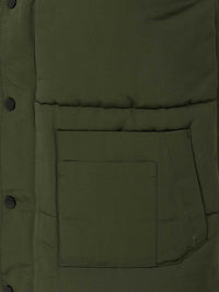 Velvet Crew Neck Green Bodywarmer 6XL