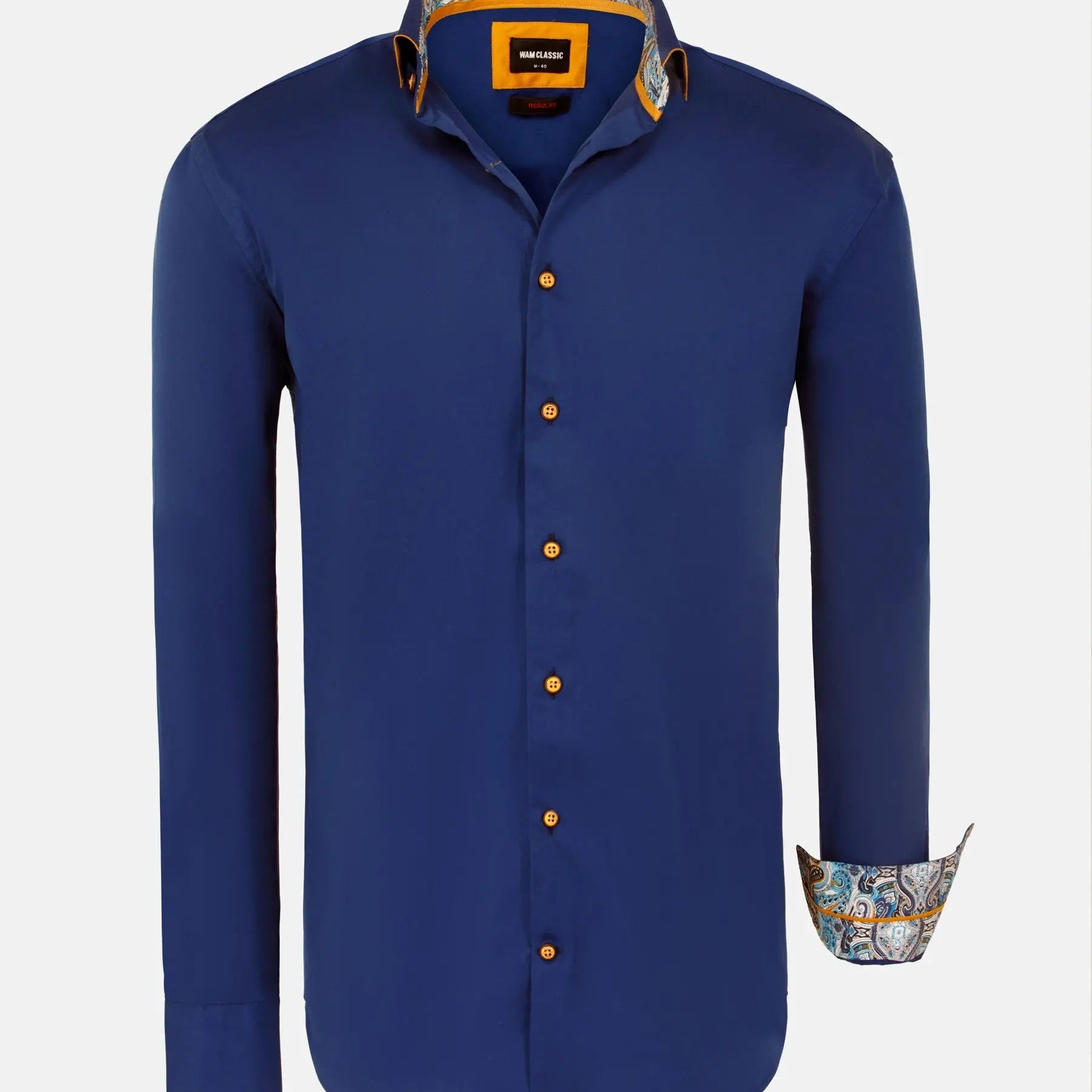 The Waylon Navy Shirt WAM DENIM
