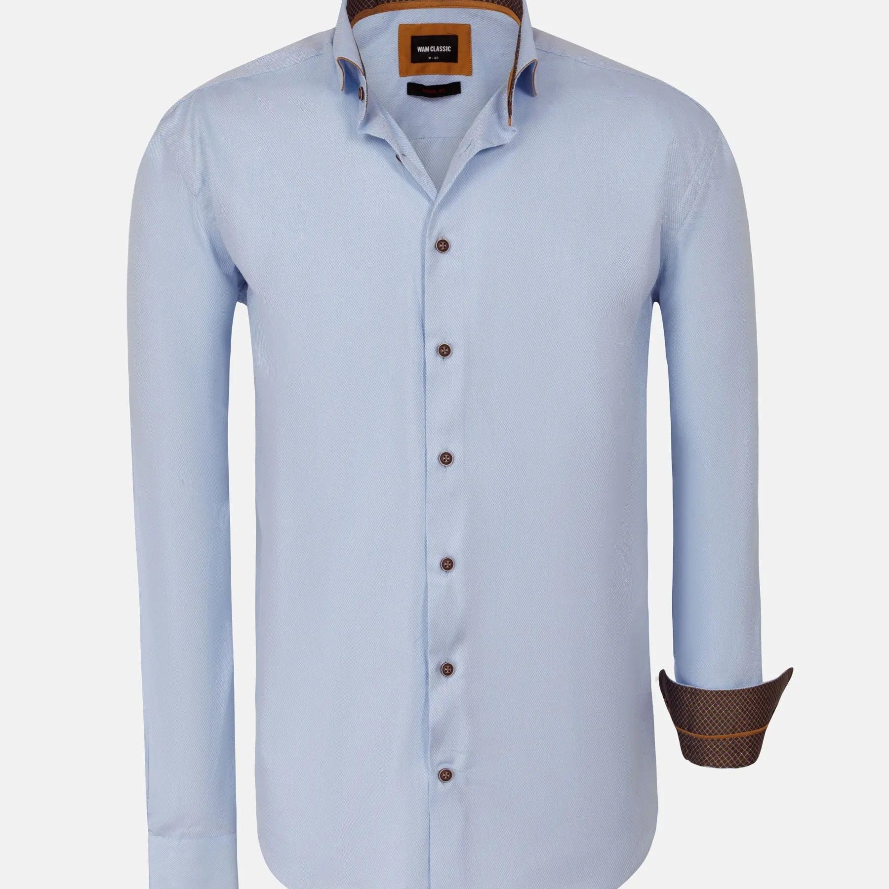 Waylon Regular Fit Light Blue Shirt 6XL