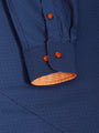Waylon Regular Fit Indigo Shirt 6XL