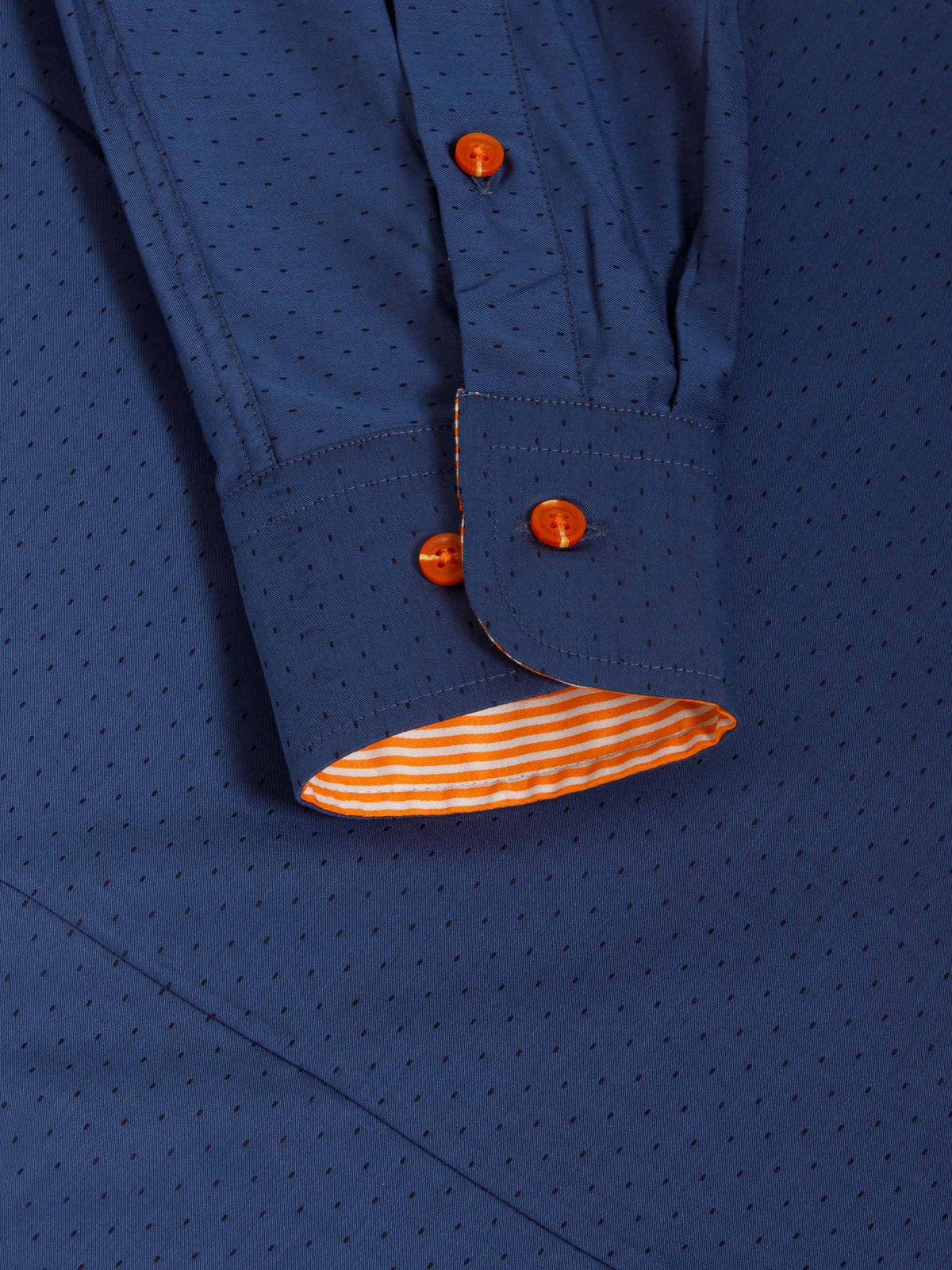 Waylon Regular Fit Indigo Shirt 6XL