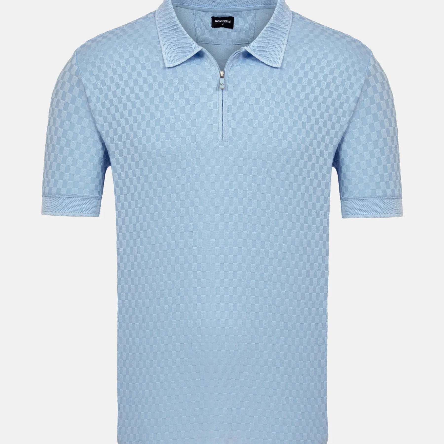 Gonzsles Blue Polo Shirt 6XL