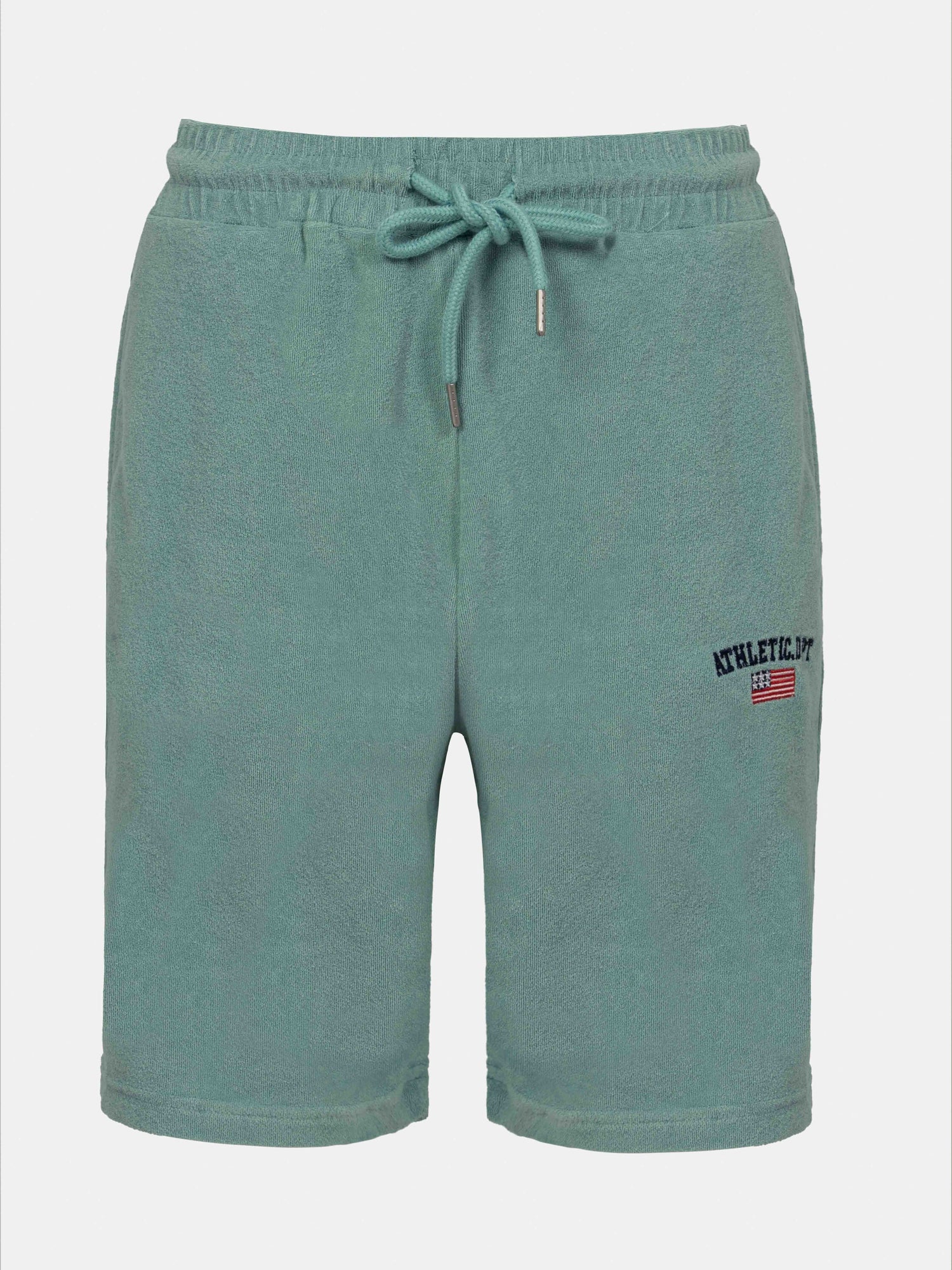 Avery Full Zipped Blue Hoodie Shorts Set