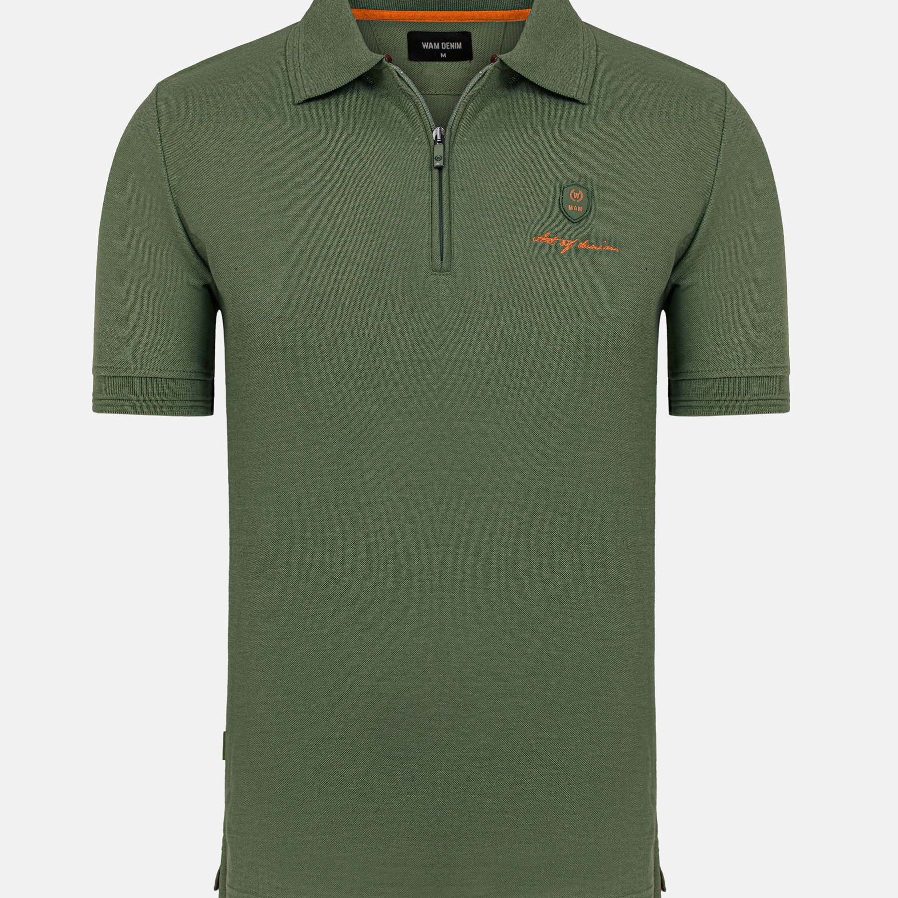 The Soren Green Polo Wam Denim