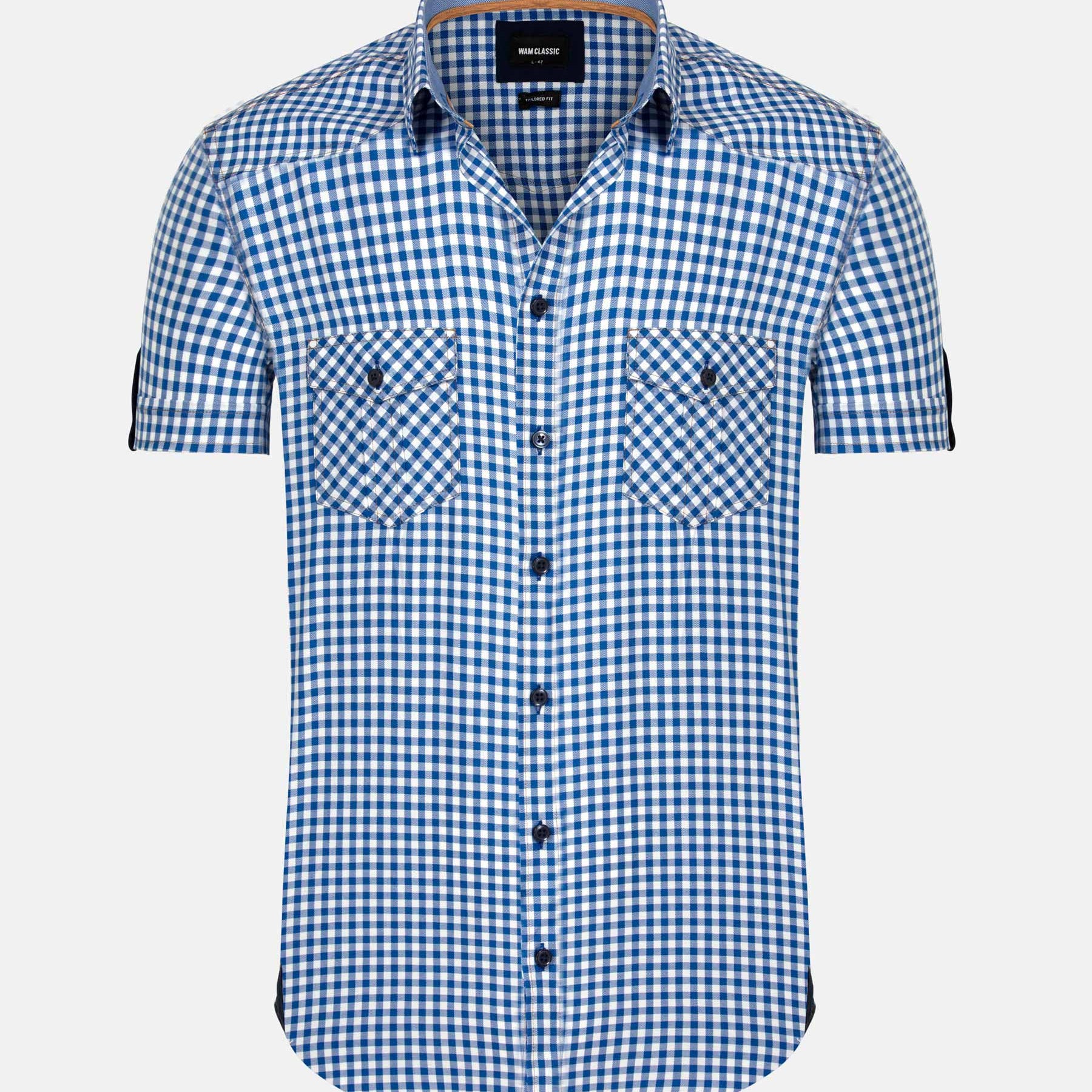 Hugo Tailored Fit Royal Blue Shirt 6XL