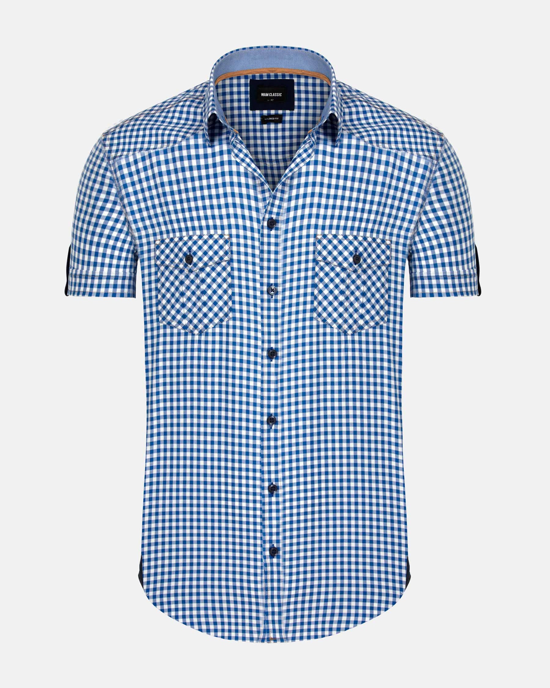 Hugo Tailored Fit Royal Blue Shirt 6XL
